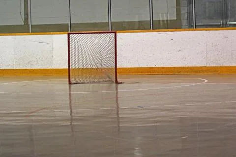 Lacrosse Empty Goal Stock Photos