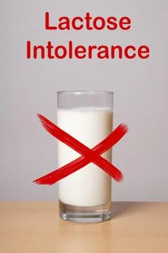 Lactose intolerance Stock Photos