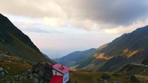 Lacul Balea Stock Footage 164851008