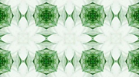 Lacy colorful clockwork pattern. Digital fractal art design. Video stock 61644976