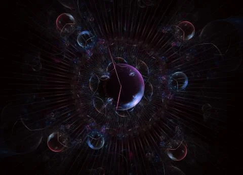 Lacy colorful clockwork pattern. イラスト素材