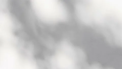 Lacy shadow from a tree on a gray concrete wall with slow motion Stock Footage 194232808
