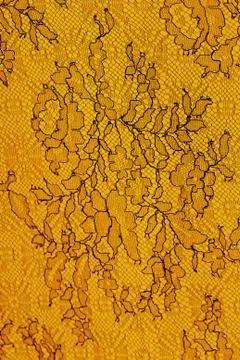 Lacy tablecloth Stock Photos