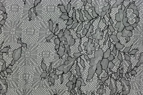 Lacy tablecloth Stock Photos