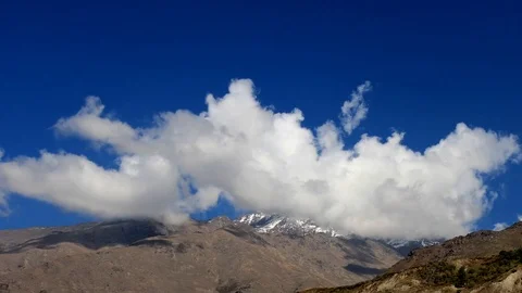 Ladakh landscape timelapse 2 Video stock 86217769