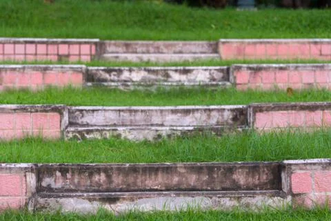 Ladder Brick Foto stock