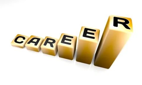 Ladder of career Stock Illustration