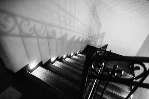 Ladder down indoors Stock Photos