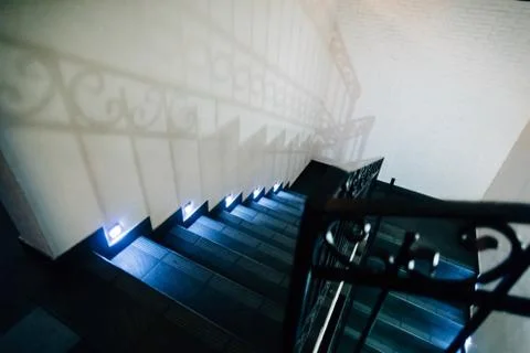 Ladder down indoors Stock Photos