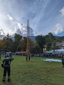 Ladder exercise Fotos de archivo
