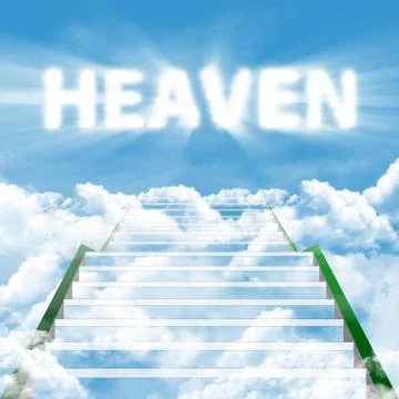 Ladder of heaven Ilustración de archivo