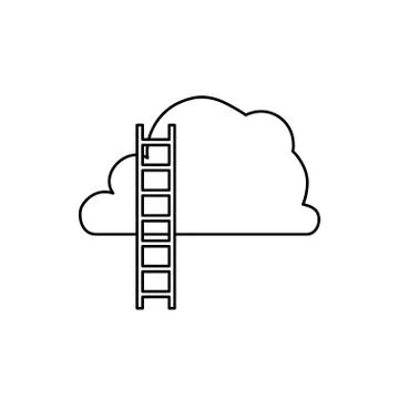 Ladder to heaven Illustration