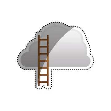 Ladder to heaven Illustration