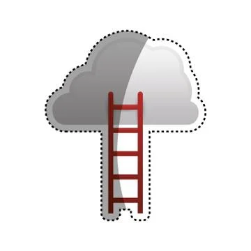 Ladder to heaven Illustration