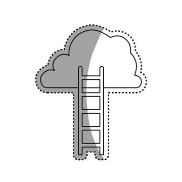 Ladder to heaven Illustration