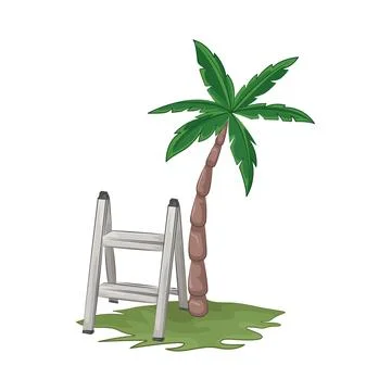 Ladder Illustration Ilustración de archivo