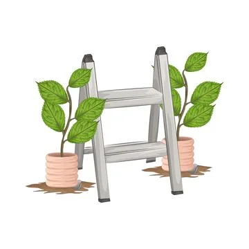 Ladder Illustration Ilustración de archivo