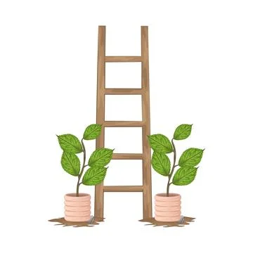 Ladder Illustration Stock Illustration