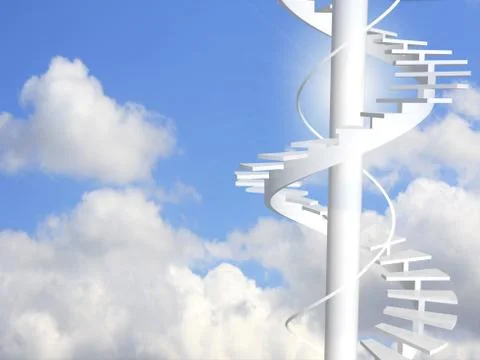 Ladder to paradise イラスト素材