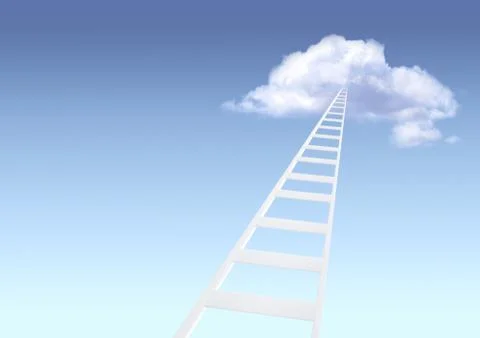 Ladder to paradise イラスト素材