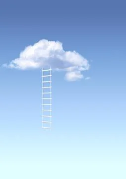Ladder to paradise イラスト素材