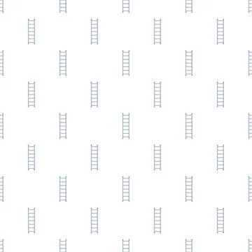 Ladder pattern showing growth and achievement concept Illustrazione stock