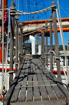 The ladder Foto stock