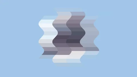 Ladder to the sky Stock Footage 99338119