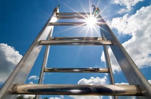 Ladder to the sky Stock Photos