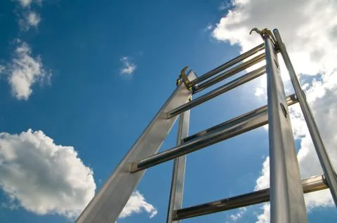 Ladder to the sky Stock Photos