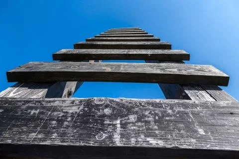 Ladder to the sky Stock Photos