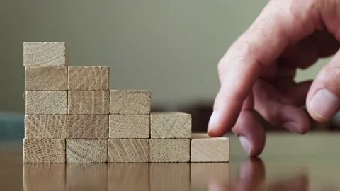 Ladder of success Stock Footage 201851656