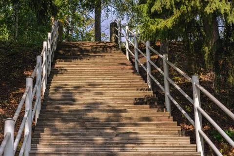 Ladder to the top. Stock Photos