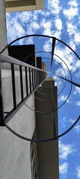 A ladder to the top Foto stock
