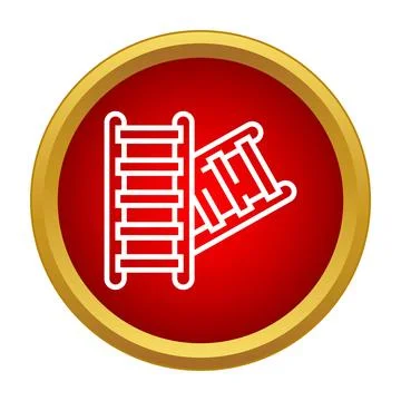Ladders indicating growth career path and goals 스톡 일러스트