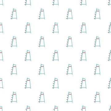 Ladders pattern creating an industrial work background 스톡 일러스트