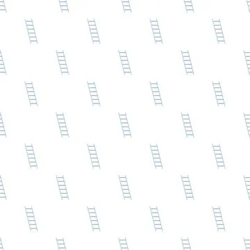 Ladders pattern representing progress and growth concept Ilustración de archivo