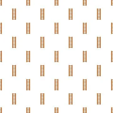 Ladders pattern representing progress and climbing to success Stock Illustration
