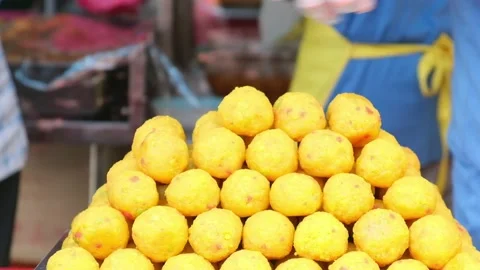 Laddu for Deepavali Stock Footage 142720372