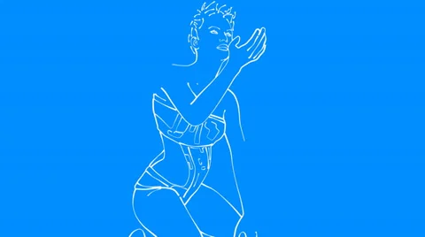 Ladies - One (HD) Video stock 30825908