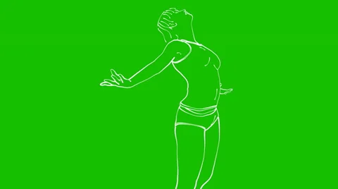 Ladies - Two (HD) Video stock 30919021