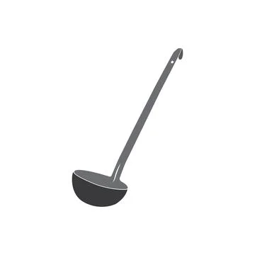 Ladle icon design Stock Illustration