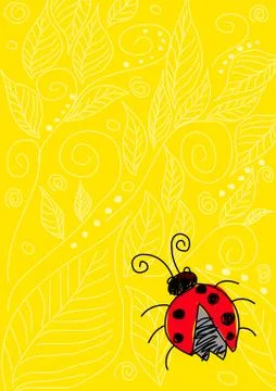 Lady Bug Stock Illustration