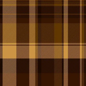 Lady check fabric pattern, ragged plaid texture textile. Strip vector backg.. Stock Illustration