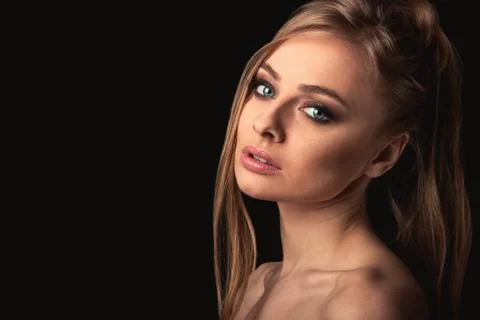 Lady elegant Foto stock