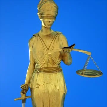 Lady of justice Stock Illustration