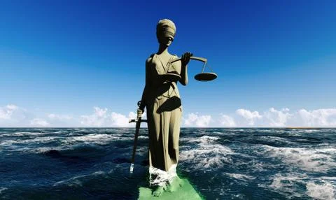 Lady of justice Stock Illustration