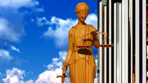 Lady Justice Stock Illustration