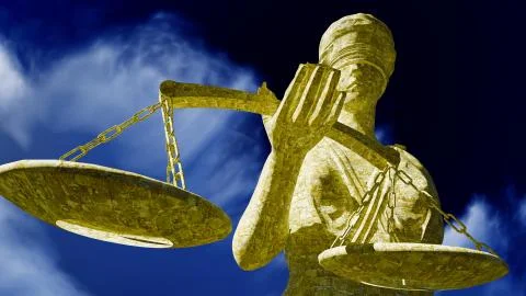 Lady Justice Stock Illustration
