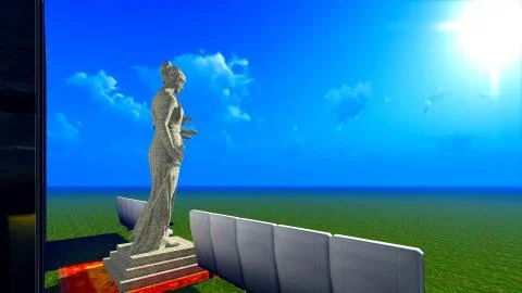 Lady Justice Stock Illustration